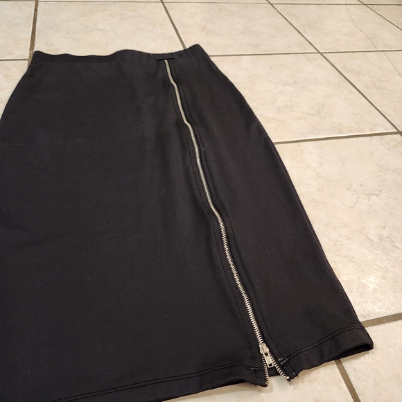 NEW Zipper Pencil Bodycon Adjustable High Waist Split Thigh - Picture 4 of 6